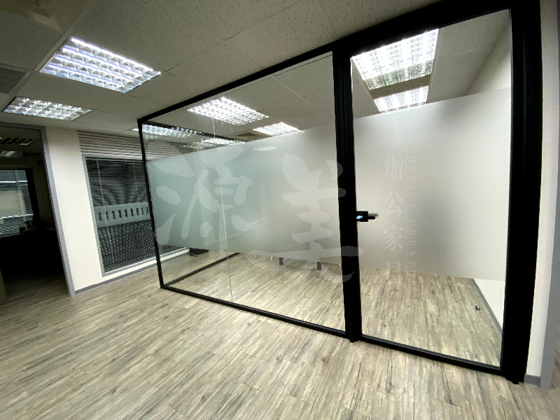 YMOS-12m1484｜OA辦公桌,辦公室隔間,OA屏風,辦公家具工廠,玻璃隔間
