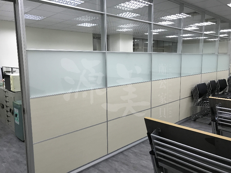 YMOS-34m8805｜OA辦公桌,辦公室隔間,OA屏風,辦公家具工廠,玻璃隔間