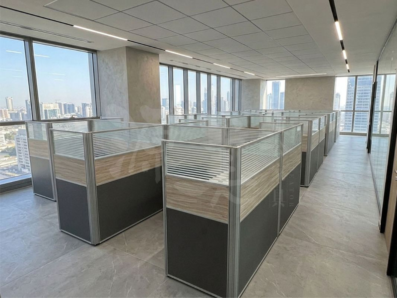 2｜鋁本色框屏風,鋁合金屏風,辦公室屏風,客製化屏風