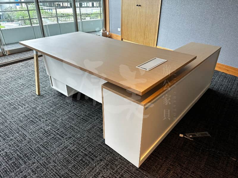 ZIN 木製主管桌-源美辦公家具-OA辦公桌椅，辦公室隔間品質可靠推薦