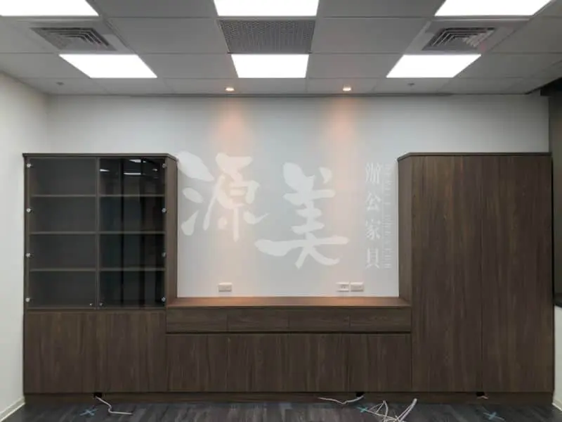 主管室收納系統櫃案例04