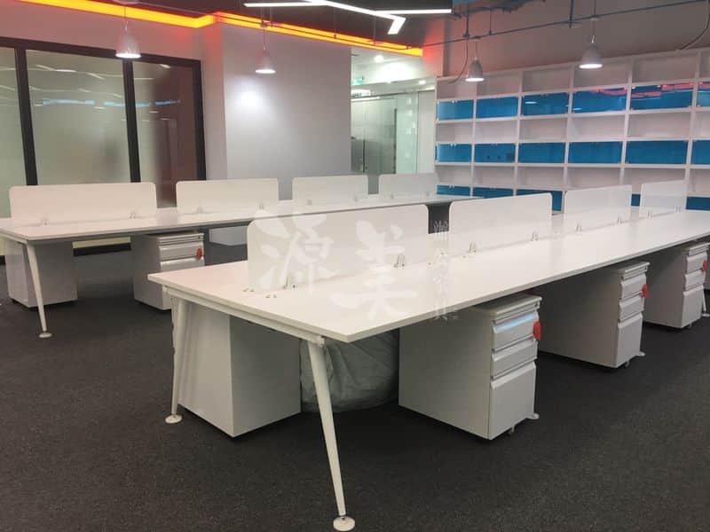 LA造型桌腳工作站案例06