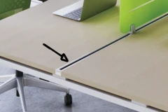 口字型工作站檔板
