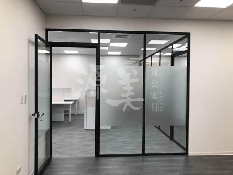 主管室玻璃隔間案例03